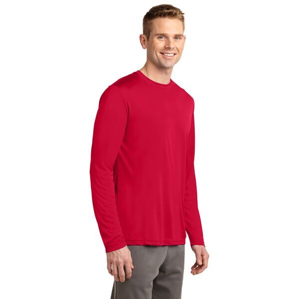 Sport-Tek® PosiCharge™ Competitor™ Men's Interlock Long Sleeve Performance Tee