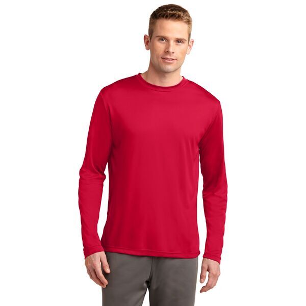 Sport-Tek® PosiCharge™ Competitor™ Men's Interlock Long Sleeve Performance Tee