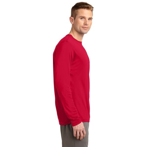 Sport-Tek® PosiCharge™ Competitor™ Men's Interlock Long Sleeve Performance Tee