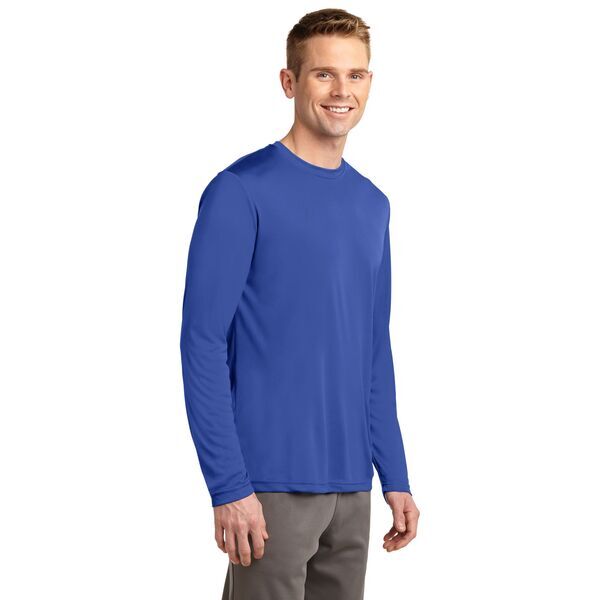 Sport-Tek® PosiCharge™ Competitor™ Men's Interlock Long Sleeve Performance Tee
