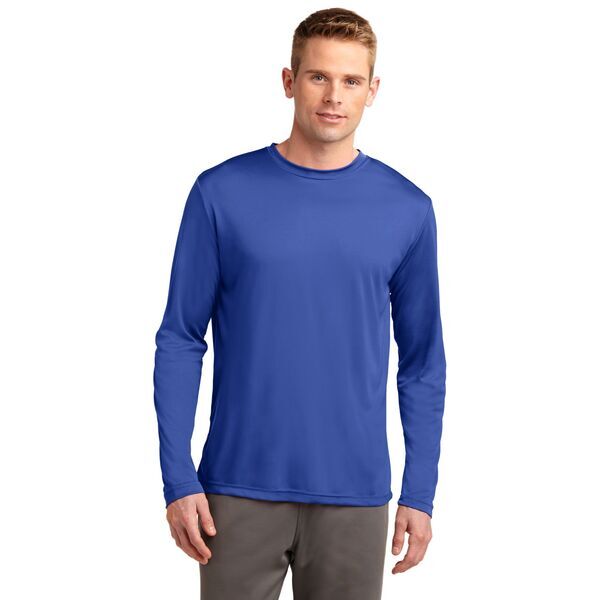 Sport-Tek® PosiCharge™ Competitor™ Men's Interlock Long Sleeve Performance Tee