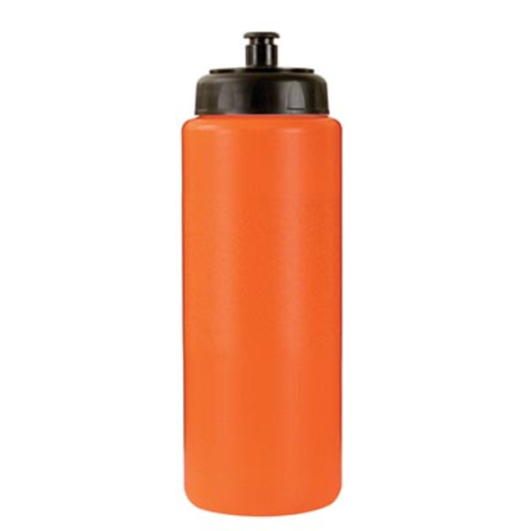 Sports Bottle w/Push Pull Cap, 32oz. w/ Full Color Imprint