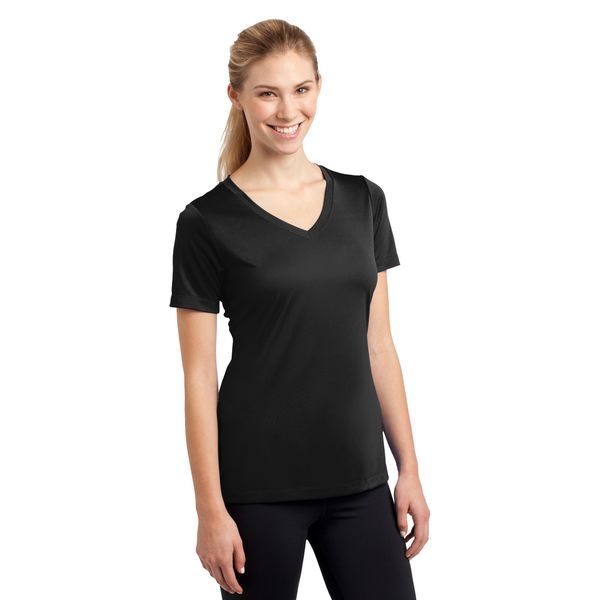 Sport-Tek® PosiCharge™ Competitor™ Ladies' Interlock Performance V-Neck Tee