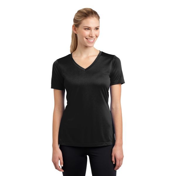 Sport-Tek® PosiCharge™ Competitor™ Ladies' Interlock Performance V-Neck Tee