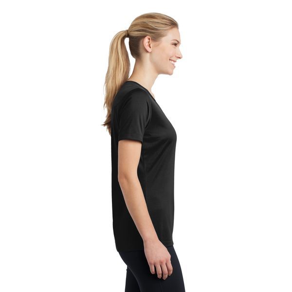 Sport-Tek® PosiCharge™ Competitor™ Ladies' Interlock Performance V-Neck Tee