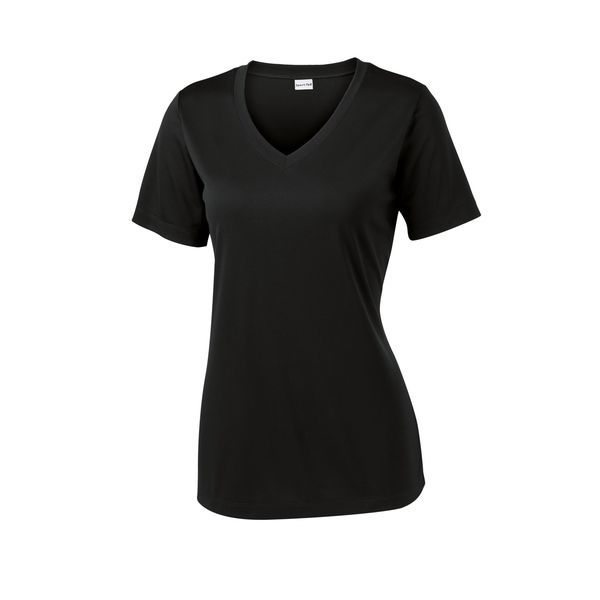 Sport-Tek® PosiCharge™ Competitor™ Ladies' Interlock Performance V-Neck Tee
