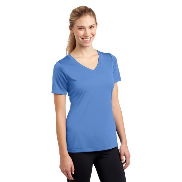 Sport-Tek® PosiCharge™ Competitor™ Ladies' Interlock Performance V-Neck Tee