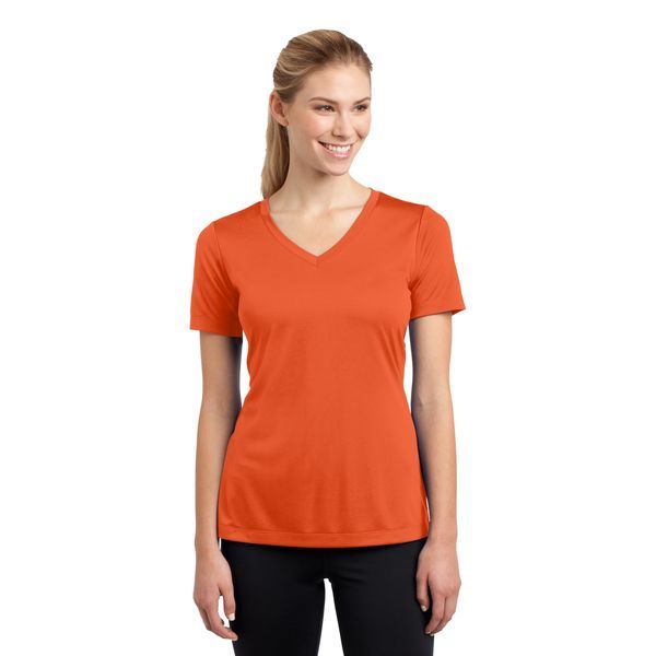 Sport-Tek® PosiCharge™ Competitor™ Ladies' Interlock Performance V-Neck Tee