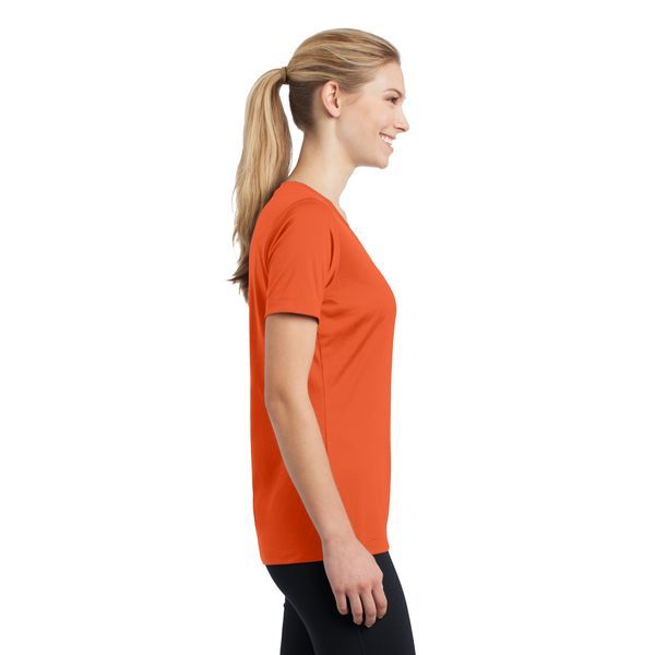 Sport-Tek® PosiCharge™ Competitor™ Ladies' Interlock Performance V-Neck Tee