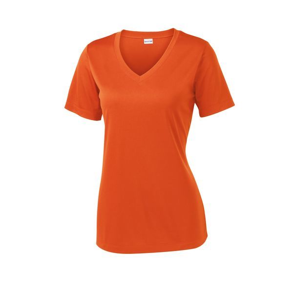 Sport-Tek® PosiCharge™ Competitor™ Ladies' Interlock Performance V-Neck Tee
