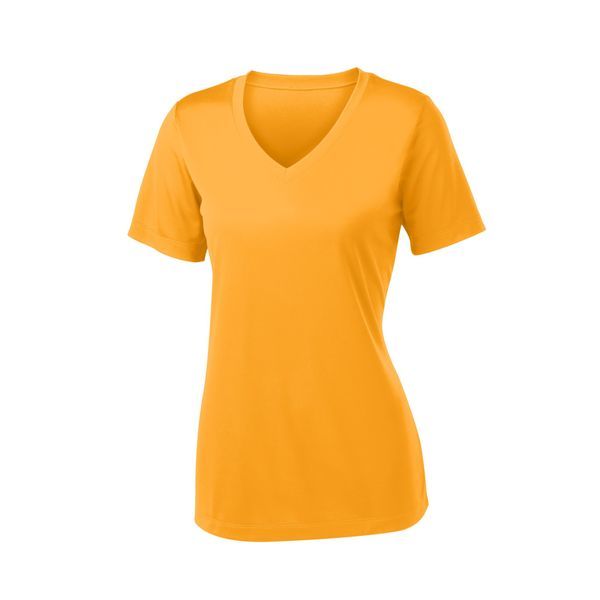 Sport-Tek® PosiCharge™ Competitor™ Ladies' Interlock Performance V-Neck Tee