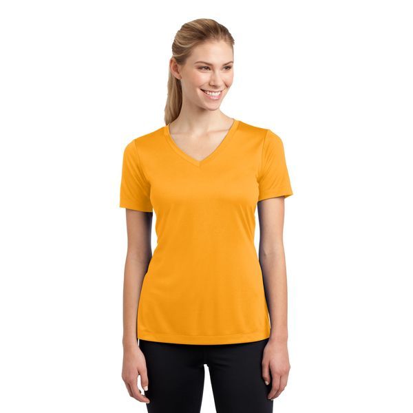 Sport-Tek® PosiCharge™ Competitor™ Ladies' Interlock Performance V-Neck Tee