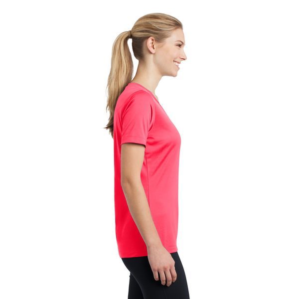 Sport-Tek® PosiCharge™ Competitor™ Ladies' Interlock Performance V-Neck Tee