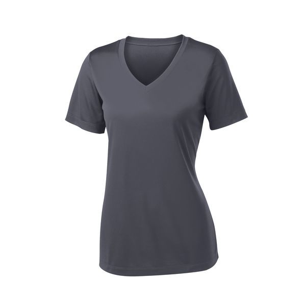 Sport-Tek® PosiCharge™ Competitor™ Ladies' Interlock Performance V-Neck Tee