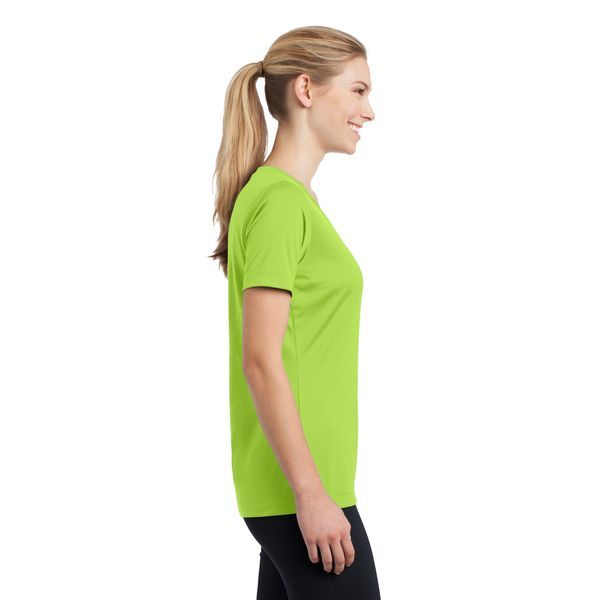 Sport-Tek® PosiCharge™ Competitor™ Ladies' Interlock Performance V-Neck Tee