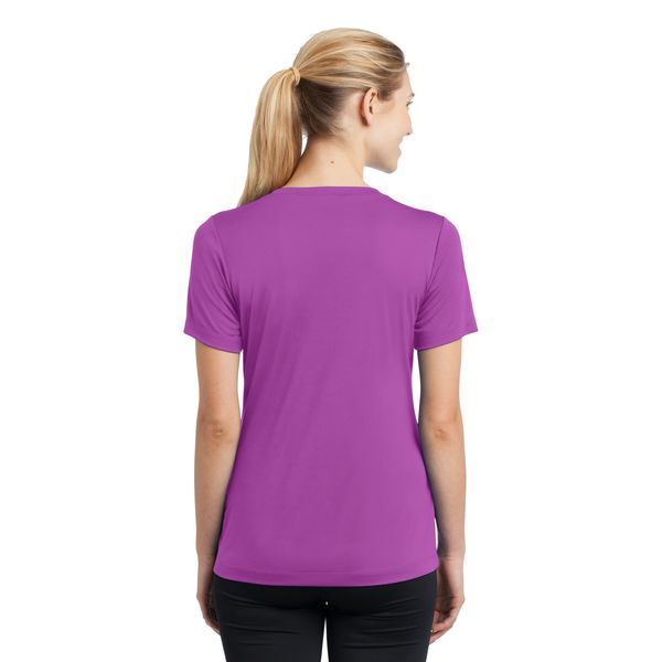 Sport-Tek® PosiCharge™ Competitor™ Ladies' Interlock Performance V-Neck Tee