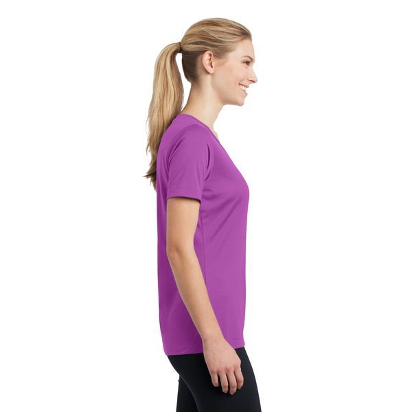 Sport-Tek® PosiCharge™ Competitor™ Ladies' Interlock Performance V-Neck Tee