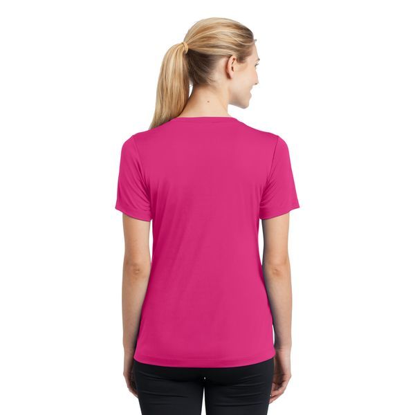 Sport-Tek® PosiCharge™ Competitor™ Ladies' Interlock Performance V-Neck Tee