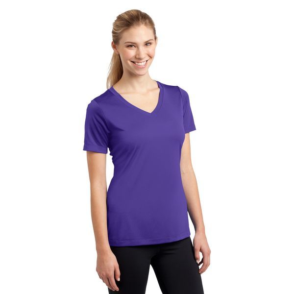 Sport-Tek® PosiCharge™ Competitor™ Ladies' Interlock Performance V-Neck Tee