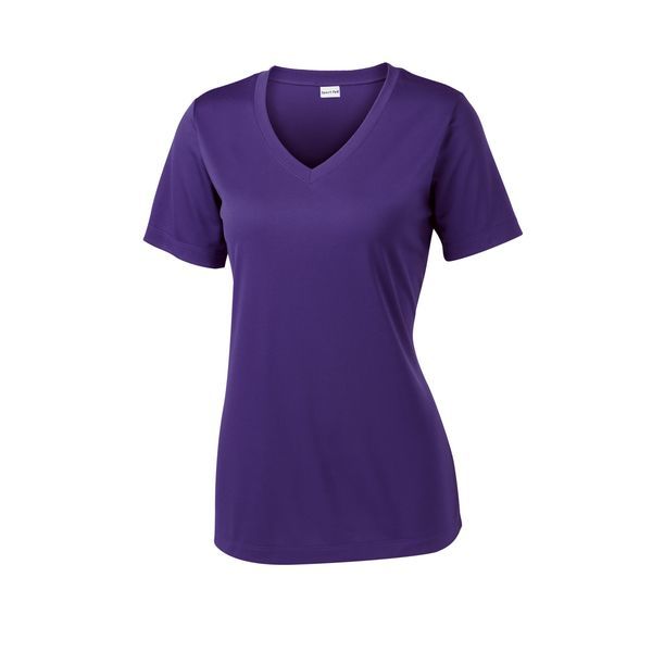 Sport-Tek® PosiCharge™ Competitor™ Ladies' Interlock Performance V-Neck Tee