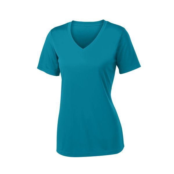 Sport-Tek® PosiCharge™ Competitor™ Ladies' Interlock Performance V-Neck Tee