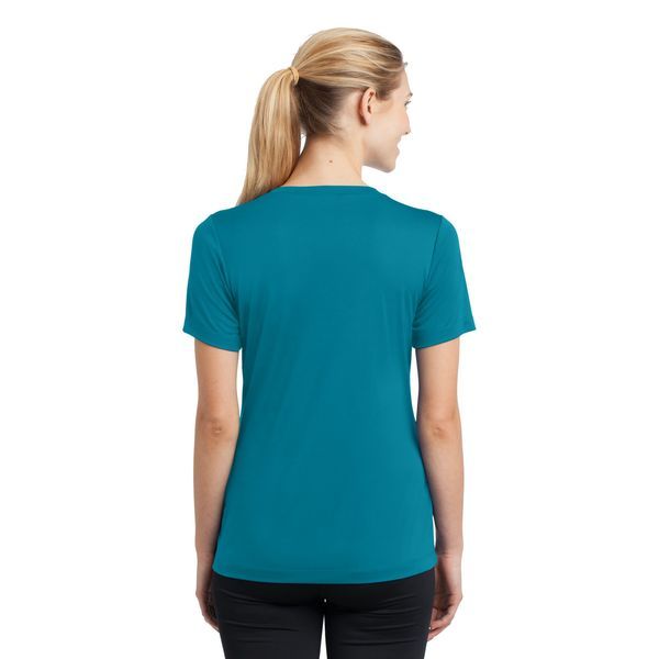 Sport-Tek® PosiCharge™ Competitor™ Ladies' Interlock Performance V-Neck Tee