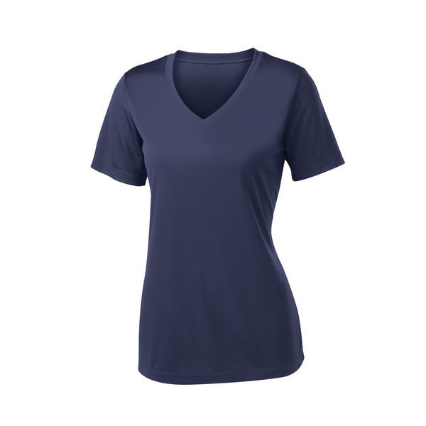 Sport-Tek® PosiCharge™ Competitor™ Ladies' Interlock Performance V-Neck Tee