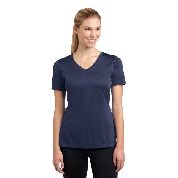 Sport-Tek® PosiCharge™ Competitor™ Ladies' Interlock Performance V-Neck Tee