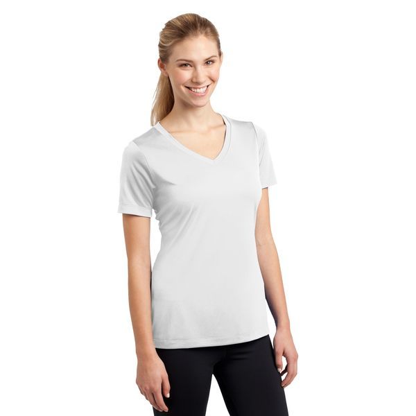 Sport-Tek® PosiCharge™ Competitor™ Ladies' Interlock Performance V-Neck Tee