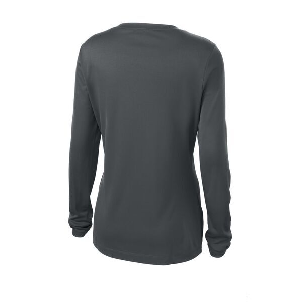Sport-Tek® PosiCharge™ Competitor™ Ladies' Interlock Long Sleeve Performance V-Neck Tee