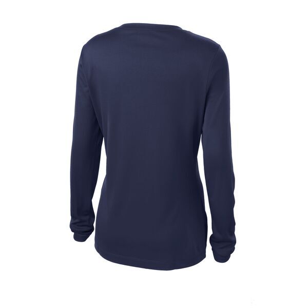 Sport-Tek® PosiCharge™ Competitor™ Ladies' Interlock Long Sleeve Performance V-Neck Tee