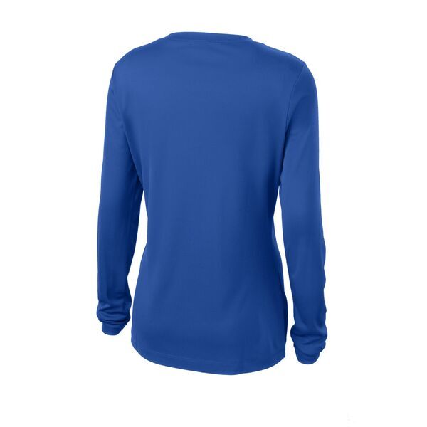 Sport-Tek® PosiCharge™ Competitor™ Ladies' Interlock Long Sleeve Performance V-Neck Tee