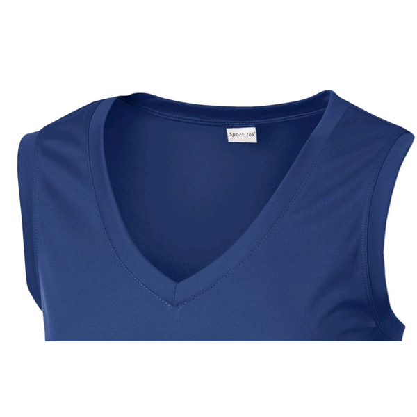 Sport-Tek® PosiCharge™ Competitor™ Sleeveless Ladies' V-Neck Performance Tee