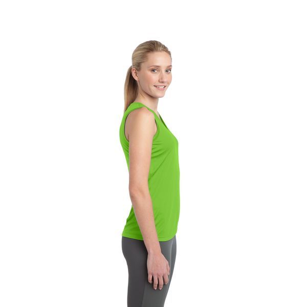 Sport-Tek® PosiCharge™ Competitor™ Sleeveless Ladies' V-Neck Performance Tee