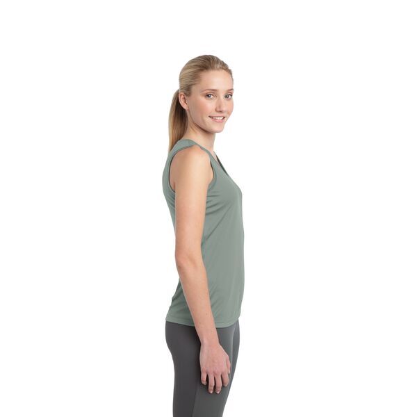 Sport-Tek® PosiCharge™ Competitor™ Sleeveless Ladies' V-Neck Performance Tee