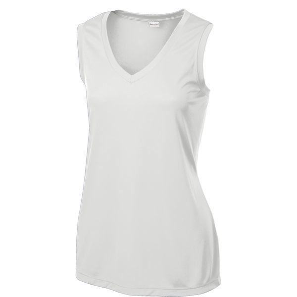 Sport-Tek® PosiCharge™ Competitor™ Sleeveless Ladies' V-Neck Performance Tee