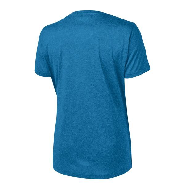 Sport-Tek® Heather Contender™ Ladies' Scoop Neck Performance Tee