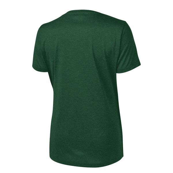 Sport-Tek® Heather Contender™ Ladies' Scoop Neck Performance Tee