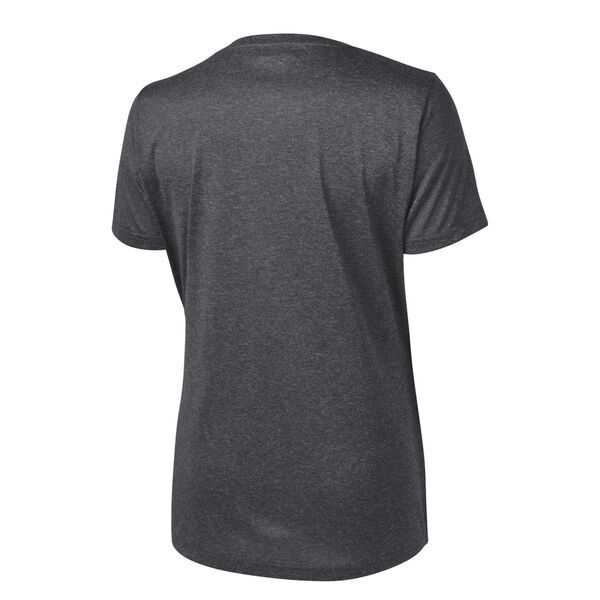 Sport-Tek® Heather Contender™ Ladies' Scoop Neck Performance Tee