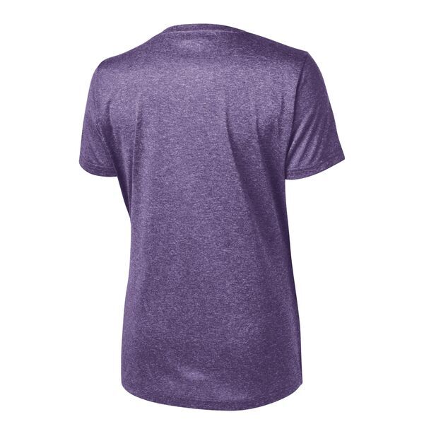 Sport-Tek® Heather Contender™ Ladies' Scoop Neck Performance Tee