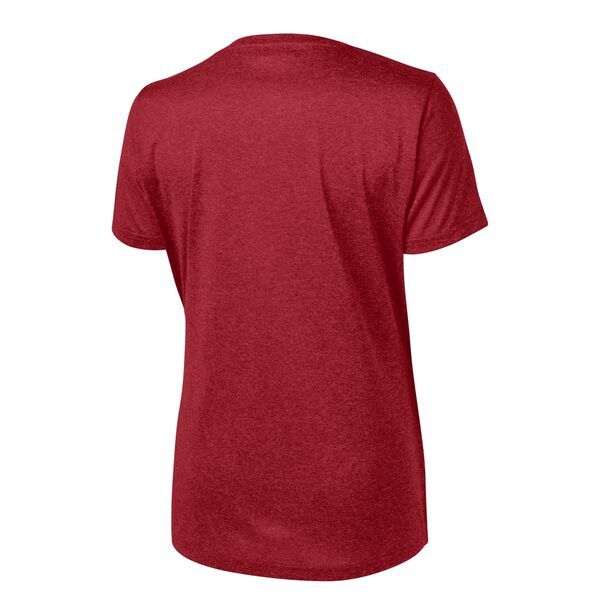Sport-Tek® Heather Contender™ Ladies' Scoop Neck Performance Tee