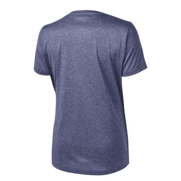 Sport-Tek® Heather Contender™ Ladies' Scoop Neck Performance Tee