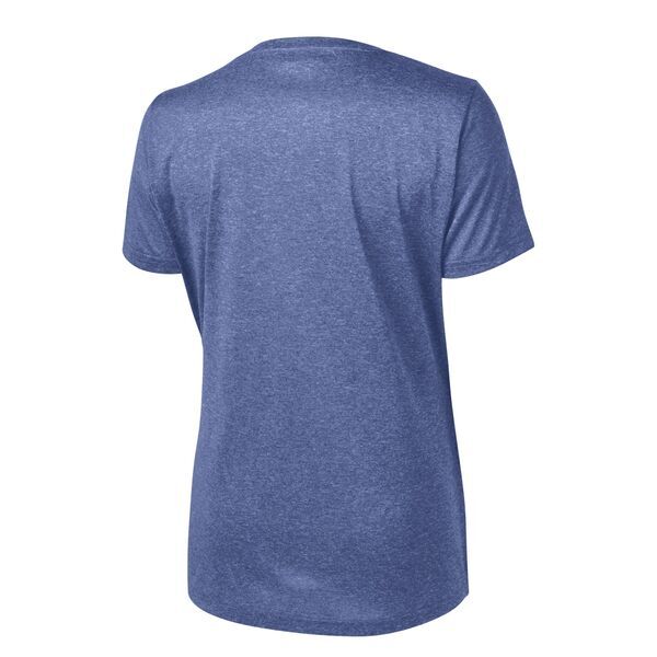 Sport-Tek® Heather Contender™ Ladies' Scoop Neck Performance Tee