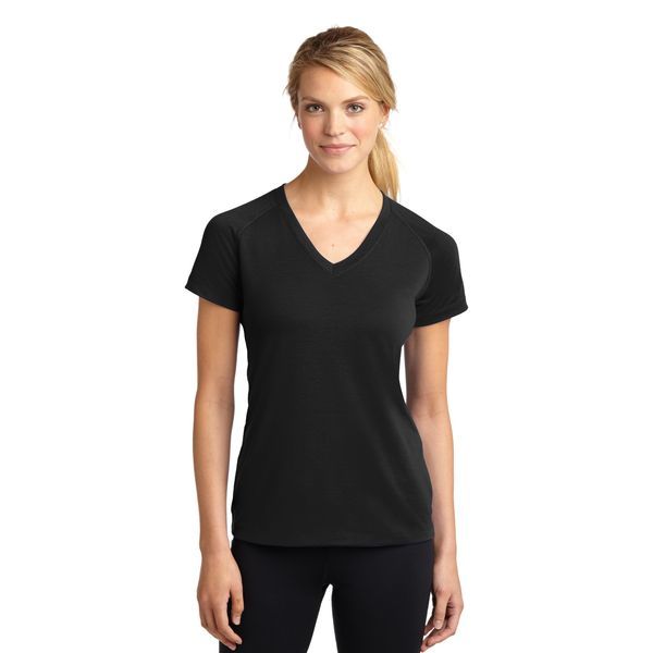 Sport-Tek® Ultimate Ladies' Performance V-Neck Tee