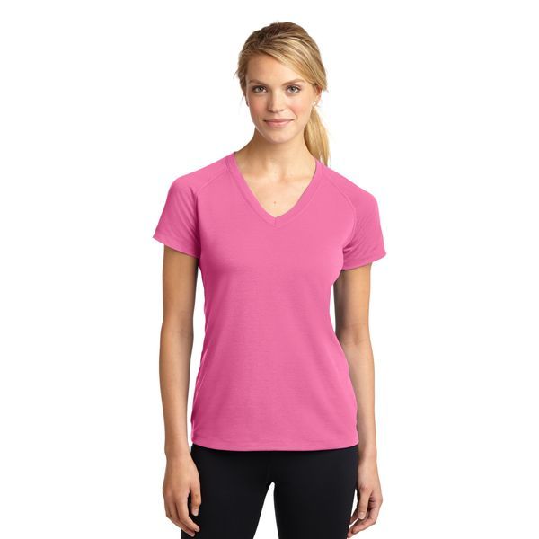 Sport-Tek® Ultimate Ladies' Performance V-Neck Tee