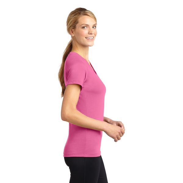 Sport-Tek® Ultimate Ladies' Performance V-Neck Tee