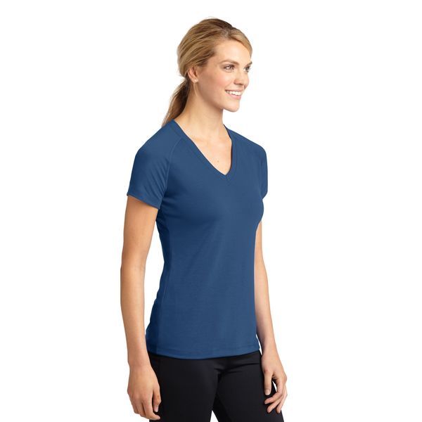 Sport-Tek® Ultimate Ladies' Performance V-Neck Tee