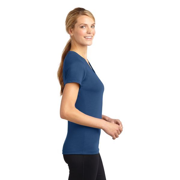 Sport-Tek® Ultimate Ladies' Performance V-Neck Tee