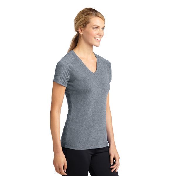 Sport-Tek® Ultimate Ladies' Performance V-Neck Tee