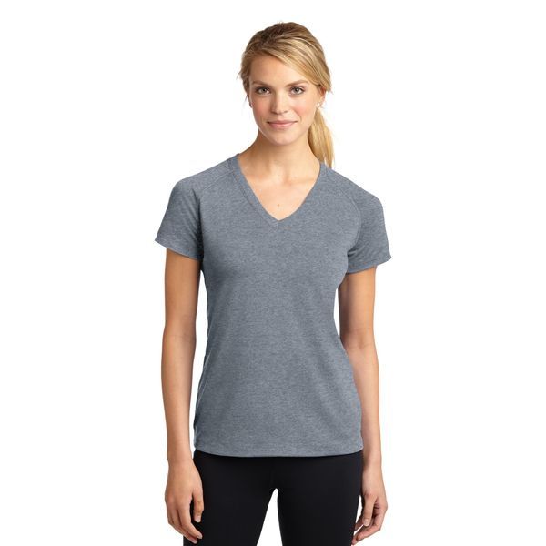 Sport-Tek® Ultimate Ladies' Performance V-Neck Tee